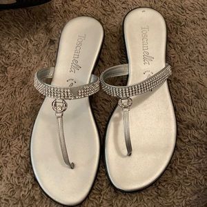 Bling flip flops